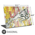 DC Comics The Flash Retro Abstract Running Pose Universal Laptop 15in (12.2 x 8.8in) Skin